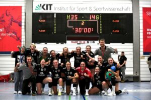 Mehr über den Artikel erfahren Damen Verbandsliga: SG KIT/MTV Karlsruhe vs Rhein-Neckar Löwen – 35:14