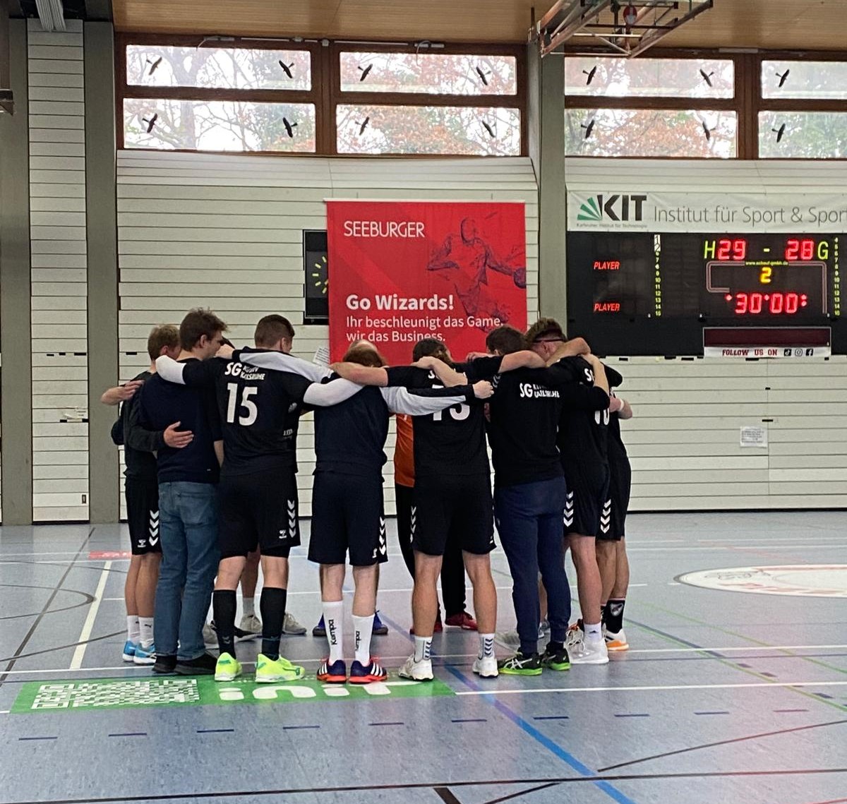 Mehr über den Artikel erfahren Herren Bezirksklasse: SG KIT/MTV Karlsruhe 3 vs. TS Mühlburg 2 – 29:28