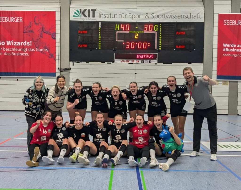 Damen Verbandsliga: SG KIT/MTV Karlsruhe vs. S3L Handball – 40:30